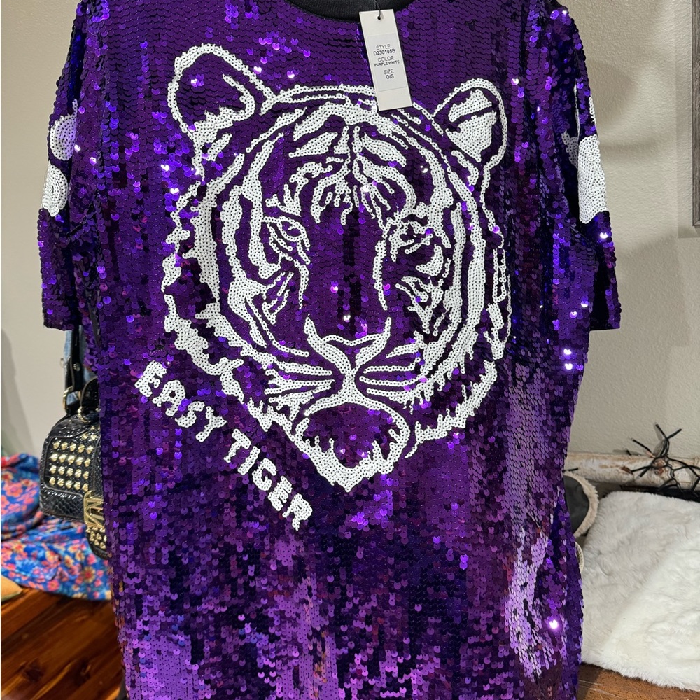 Tiger dress tunic top